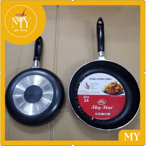 Chảo Sky Star chống dính an toàn cho sức khỏe - dụng cụ nhà bếp rẻ đẹp đủ size