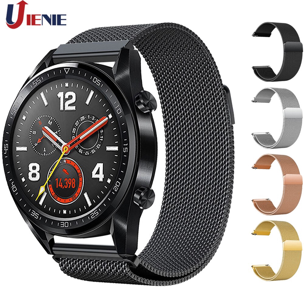 Dây đeo Inox Milanese Dành Cho đồng Hồ Thông Minh Huawei Watch Gt 2gt Activehonor Magic 22mm 6106