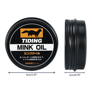 Mink Oil Cream Practical Leather Maintenance Cream Leathercraft Accessories