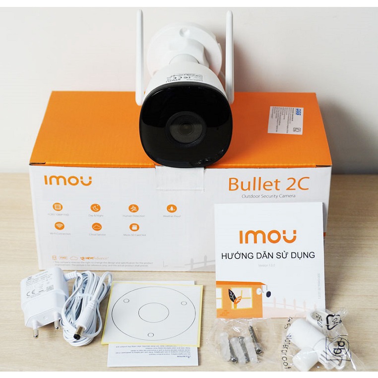 Camera IP 2M WiFi Ngoài Trời IMOU F22P-D Bullet 2C 1080P FullHD Dahua ...