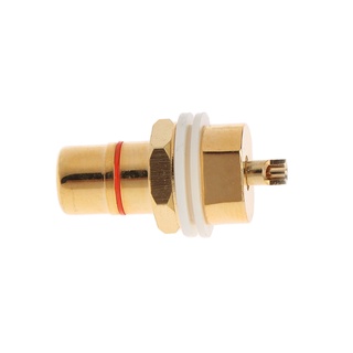 MOON 2 Chiếc CMC Mạ Vàng Đồng RCA Nữ Phono Jack Bảng Gắn Khung Xe Kết Nối