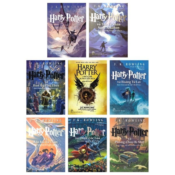 Ảnh Sách Combo Harry Potter ( Trọn Bộ 7 Cuốn Lẻ Tùy Chọn ) 2