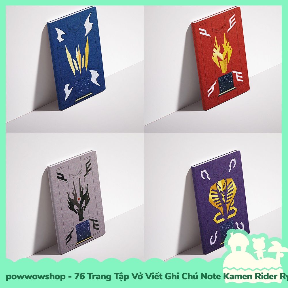 [Sẵn VN - Hỏa Tốc] 76 Trang Tập Vở Sổ Dùng Để Viết Ghi Chú Note Kamen ...
