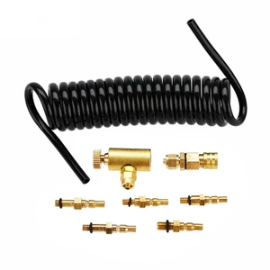 Airsoftfill phụ kiện bộ chuyển đổi sang hộp khí xanh tạp chí đầu dò bộ chuyển đổi bọt khớp nối chữ o wahsers ống cuộn dây