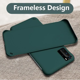 Ốp điện thoại không khung cứng PC siêu mỏng cho Huawei P30 Lite P40 P20 Pro Mate 20 30 40 Pro Slim Matte Cover Case T03