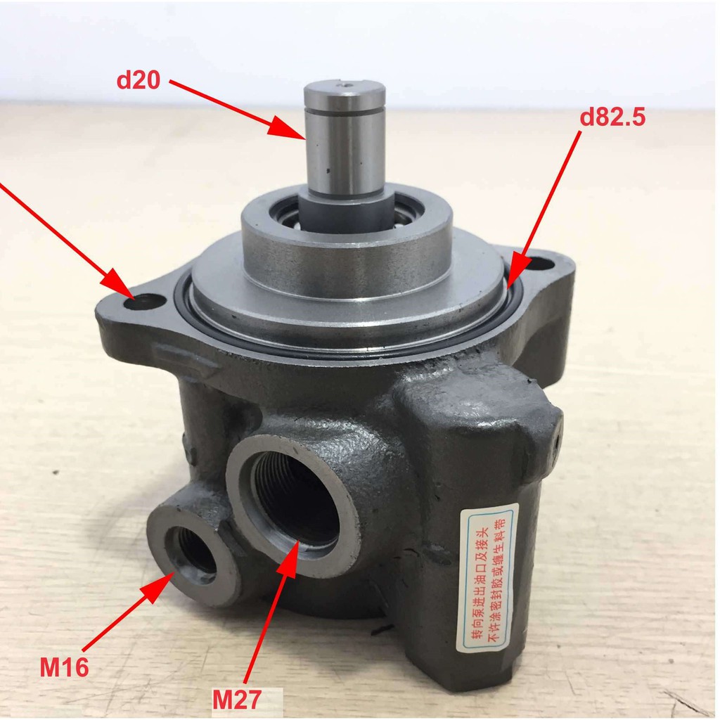 Bơm trợ lực lái Xe thaco 8.3 tấn, TMT 9 tấn, Mã SP: YC4E - 530A ...
