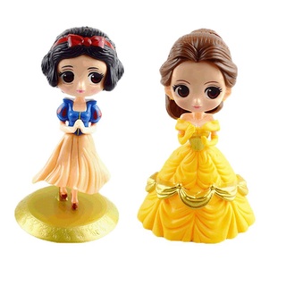 Công chúa Bella Charming Snow White Pvc Thu nhỏ cho sân vườn và trang trí nhà búp bê