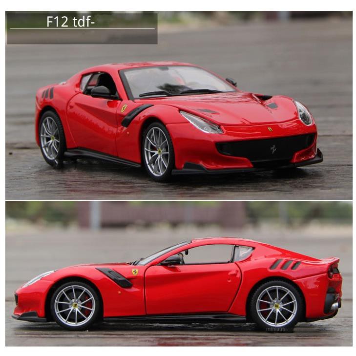 Mô hình xe Ferrari F12 TDF 1:24 Bburago | Shopee Việt Nam