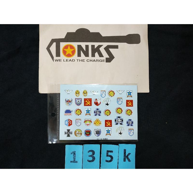 Decal d nh cho xe t ng trong phim girls under panzer shopee vi t nam