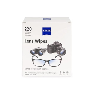 Giấy Zeiss Lens Wipes hộp 220 tờ - Giấy lau Lens Ống kính, Máy ảnh, Điện thoại, Mắt kính (Trắng)
