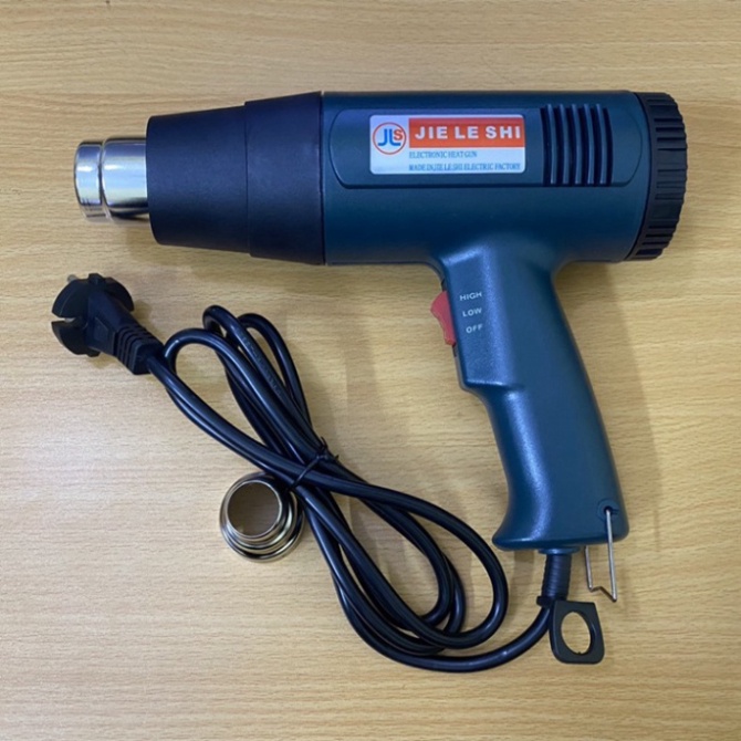 Máy khò nhiệt, máy khò hơi nóng DORON 2200W gia nhiệt kép nóng nhanh, khí thổi mạnh