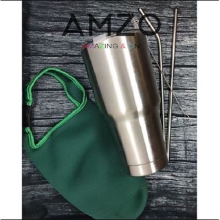 AMZO_LY GIỮ NHIỆT 600ML ZONORM INOX THÉP 304 GIỮ NHIỆT 18H TẶNG KÈM TÚI