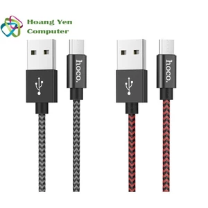 Cáp Sạc Nhanh MICRO USB Hoco X14 MAX Cho Android Dây Dù 1M Chống Đứt - BH 3 tháng 1 đổi 1 (MÀU SẮC NGẪU NHIÊN)