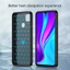 Dành Cho Xiaomi Redmi 9C 9A 9T 9i 9 10 8 7 8A Kết Cấu Bàn Chải Siêu Mỏng Chống Sốc Vỏ TPU Mềm
