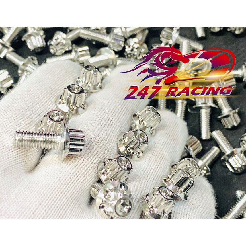 Ốc Salaya đầu Trụ 5li18 Răng Nhuyễn gắn xe máy Winner,Sonic,Exciter,Wave,Sirius...