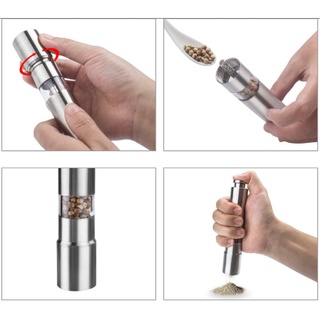 Dụng Cụ Xay Tiêu bằng tay 2 Trong 1 inox xịn - Xay Tiêu Tốt, Tiện Lợi
