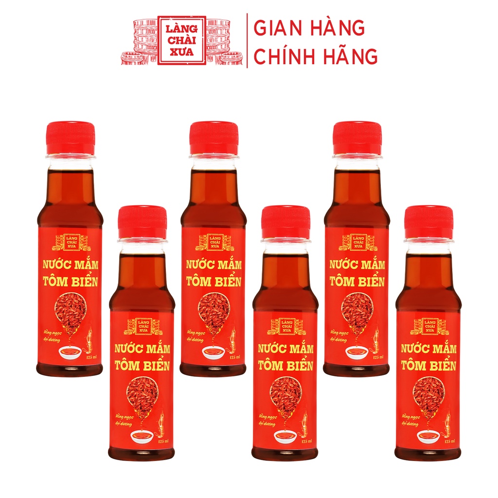 Ảnh Nước mắm tôm biển Làng Chài Xưa Hồng Ngọc Đại Dương 125ml/chai 4