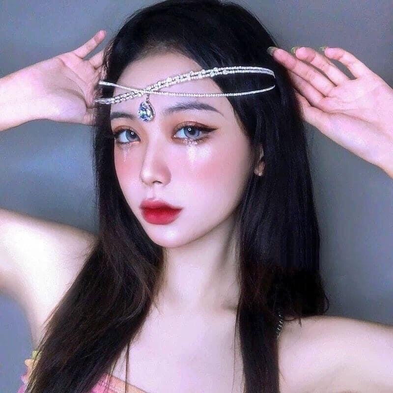 Vòng choker đính giọt nước đeo cổ-đeo đầu-đeo trán