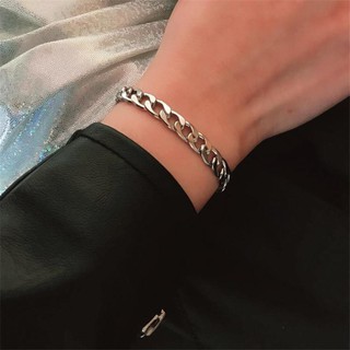 Vòng tay inox nam kiểu hàn quốc