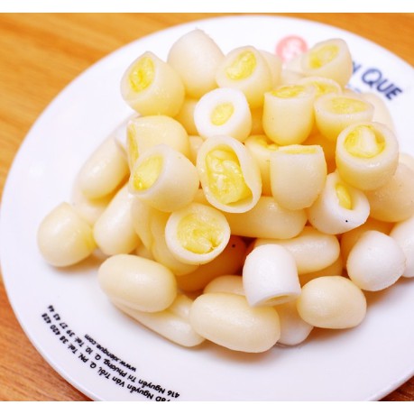 1kg bánh gạo tokbokki nhân phô mai sannadle
