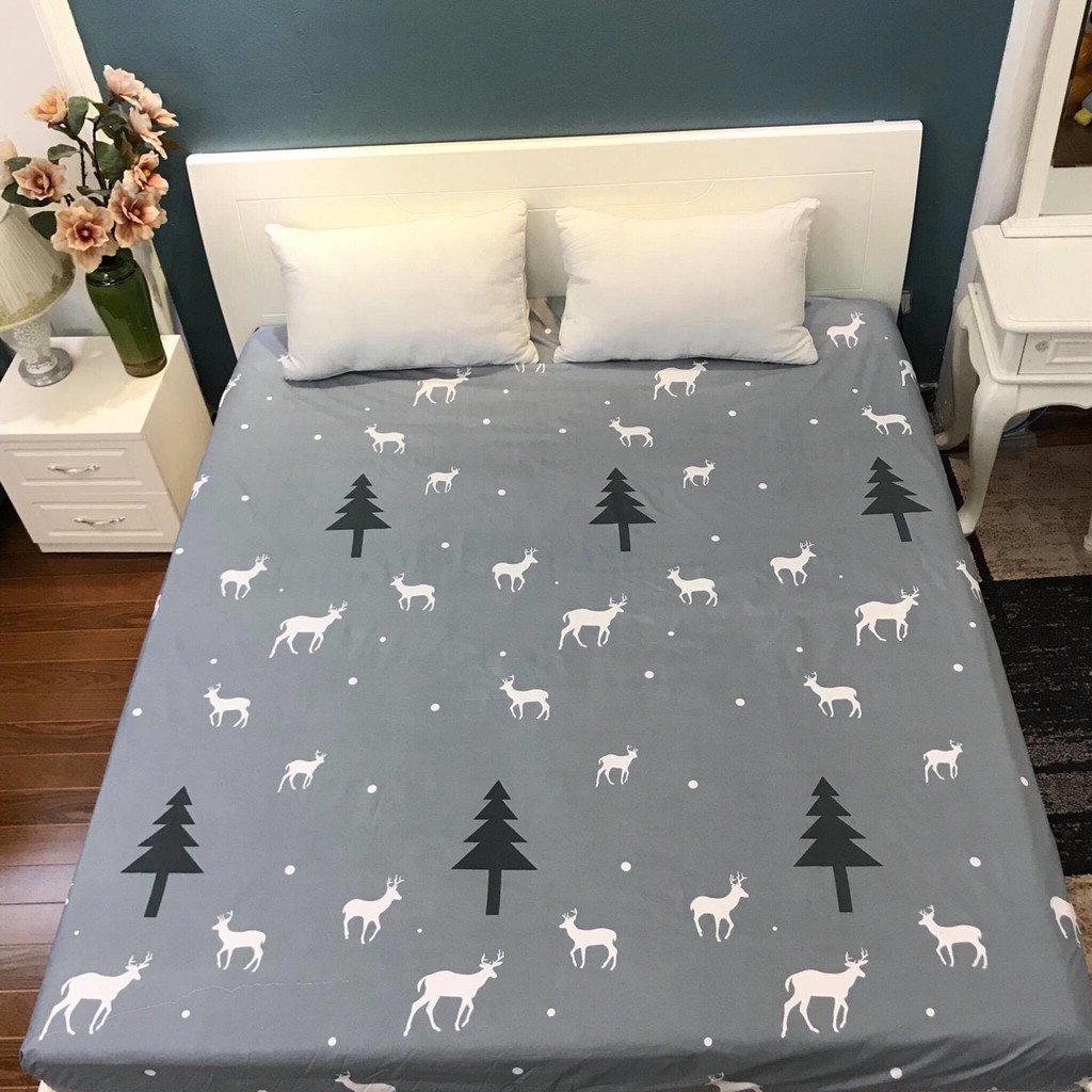 Ảnh Ga chống thấm cotton loại dày dặn siêu chống thấm, ga chống thấm m4 3