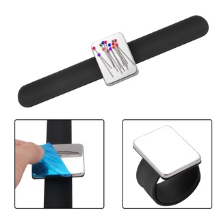 3 Màu May Pincushion Cổ Tay Từ Kim Miếng Lót An Toàn Pin Đệm Quần Áo Bảo Quản Đồ Dùng 1 cái silicon phù hợp mặc hằng ngày đi làm đi chơi hoặc phối đồ gọn đẹp ôm dáng thoải mái dễ mặc và hỗ trợ tôn dáng tự nhiên