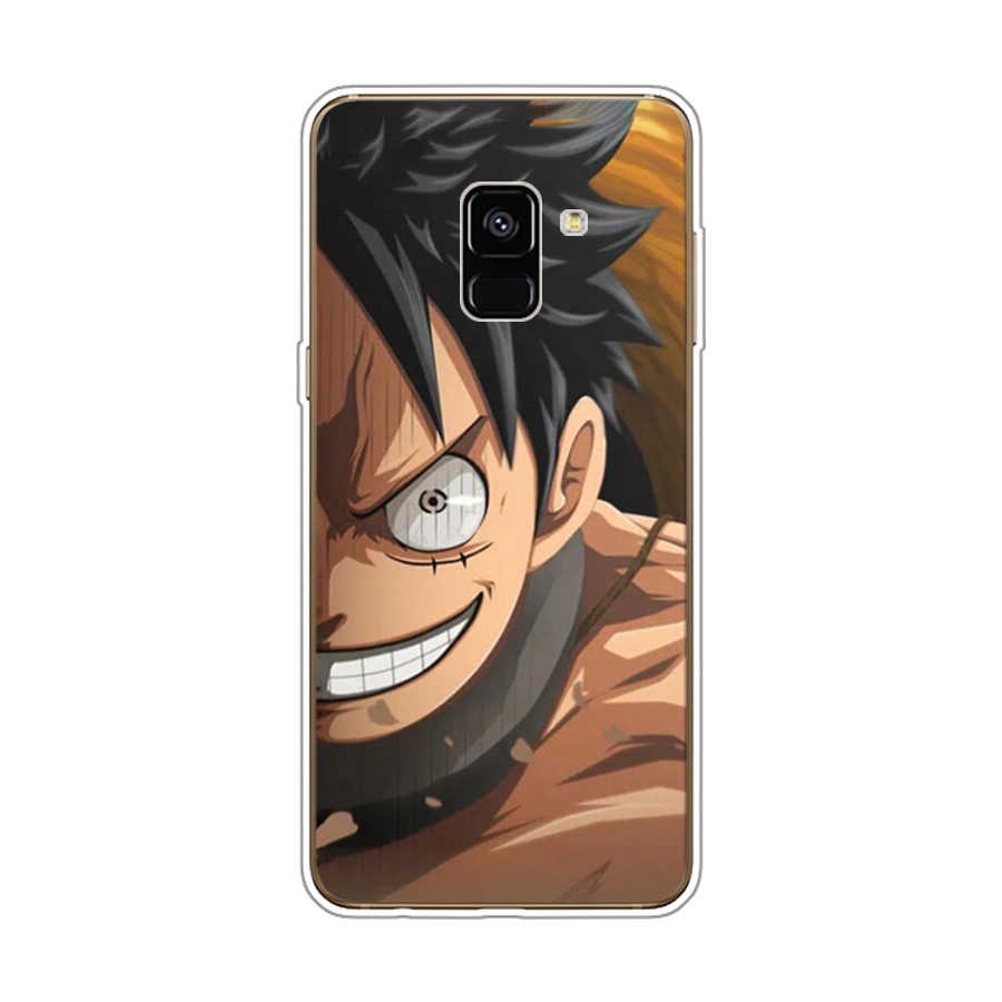 Ốp Điện Thoại TPU Dẻo In Họa Tiết Độc Đáo Thời Trang Cho Samsung Galaxy A8 plus 2018 A6 2018 plus