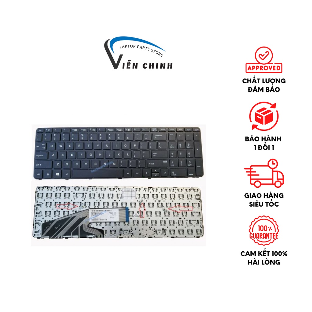 Tastiera a Trackpoint retroilluminata per Laptop UK per HP 650 655