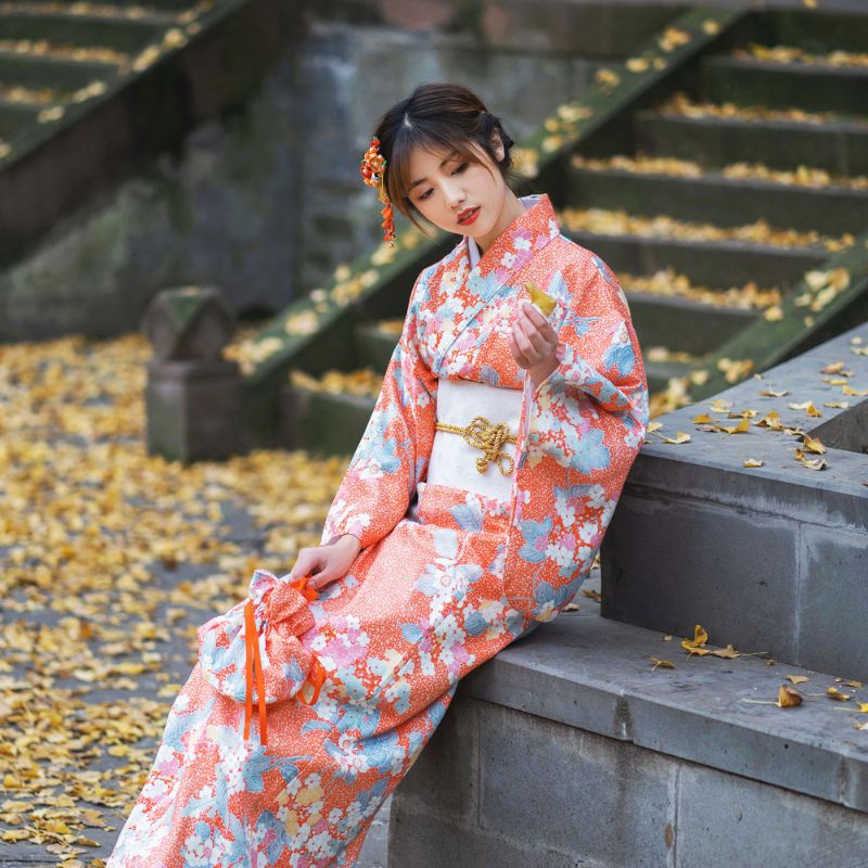 Có Sẵn Trang Phục Yukata Nhật Bản Kimono Truyền Thống Nhật Bản