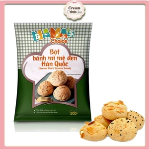 BỘT BÁNH MÌ MÈ ĐEN HÀN QUỐC 500G ( BỘT LÀM BÁNH MÌ HÀN QUỐC MỀM DAI,NGỌT NHẸ THƠM NGON)