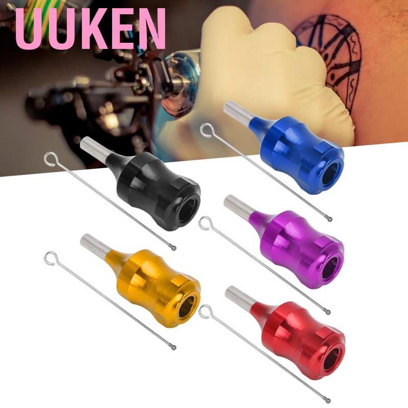 [Uukendh] Tay Cầm Kèm Cần Kim Xăm Hợp Nhôm 28mm Chất Lượng Cao CHo Máy