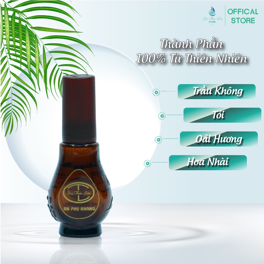 Ảnh Tinh Dầu An Phụ Khang DẠ THẢO LIÊN ( 20ml) Giúp làm thơm, khử mùi hôi, duy trì độ ẩm tự nhiên và sự mềm mại cho da 4