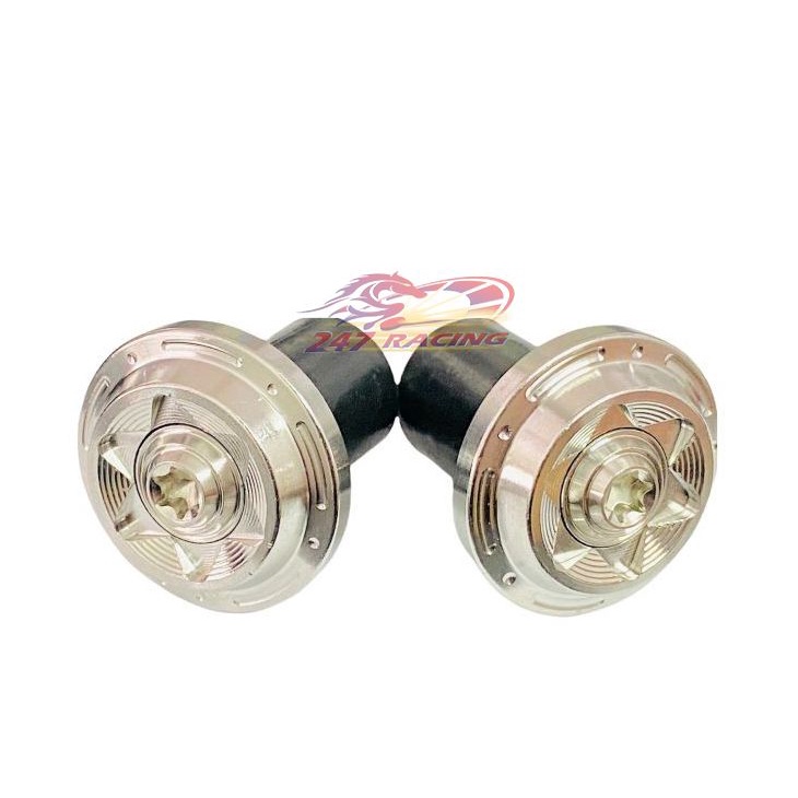 Gù tay lái Salaya mẫu THÁI đầu SAO Inox 304 gắn mọi loại xe máy Hàng chất Lượng bền Đẹp
