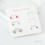 🌺xinyia🌺Set 7 Đôi Khuyên Tai Kiểu Dáng Đơn Giản Xinh Xắn Cho Nữ