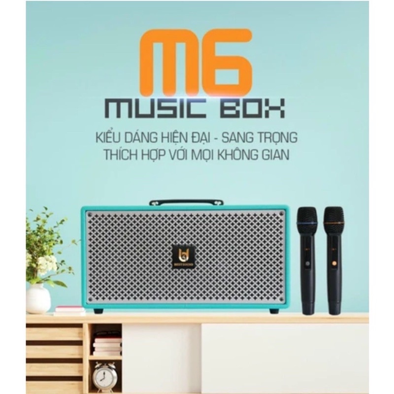 Loa di động cao cấp chính hãng Best Sound M5 Musicbox, Best Sound M6