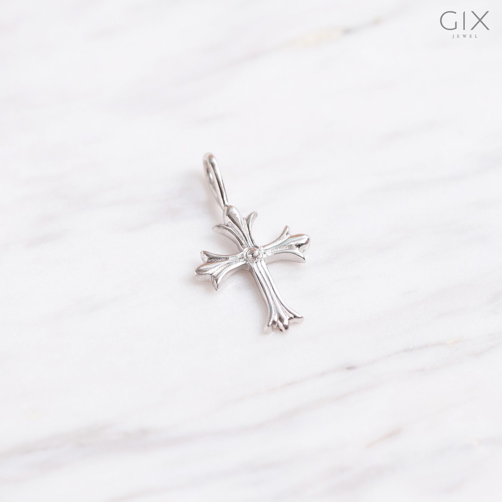 Ảnh Mặt dây chuyền thánh giá bằng bạc tinh xảo cao cấp Gix Jewel MDC02 2