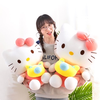 ( TẶNG QUÀ ĐÈN NGỦ CẮM )Gấu Bông Mèo Kitty Máy Ảnh, Hàng Cao Cấp Mềm Mịn Size 42cm MEILI STORE