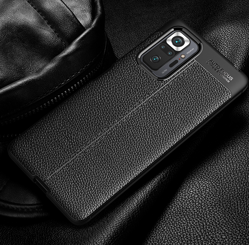 Dành Cho Xiaomi Redmi Note 10s Note 10 Pro Slim TPU Da Họa Tiết Bao Da Chống Trầy Xước Chống Sốc