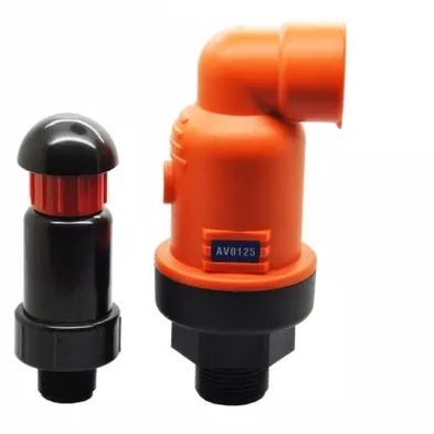 Van xả khí D34mm màu cam- Hệ thống tưới phun mưa nhỏ giọt