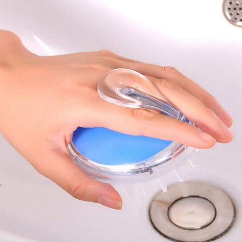 [Hàng mới về] Bàn chải tắm mát-xa da đầu thư giãn màu sắc ngẫu nhiên