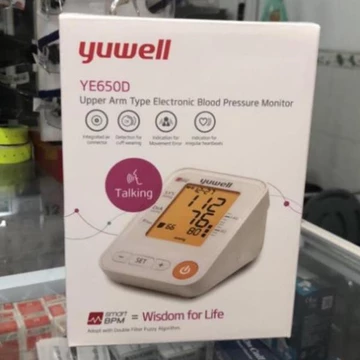 Máy Đo Huyết Áp có giọng nói Tiếng Việt Yuwell YE650D - Bảo hành 5 năm chính hãng