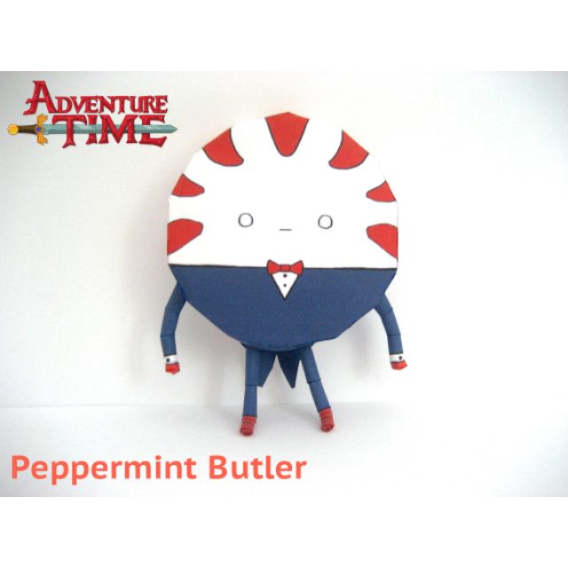 Mô hình giấy Peppermint Butler [Adventure time] | Shopee Việt Nam
