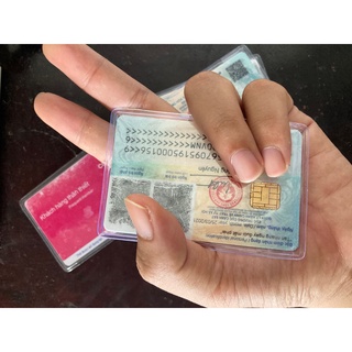 Combo 10 Vỏ Bọc Căn Cước Công Dân ATM Và tất cả các loại giấy tờ cá nhân - Bọc thẻ, bọc căn cước, bao nilon