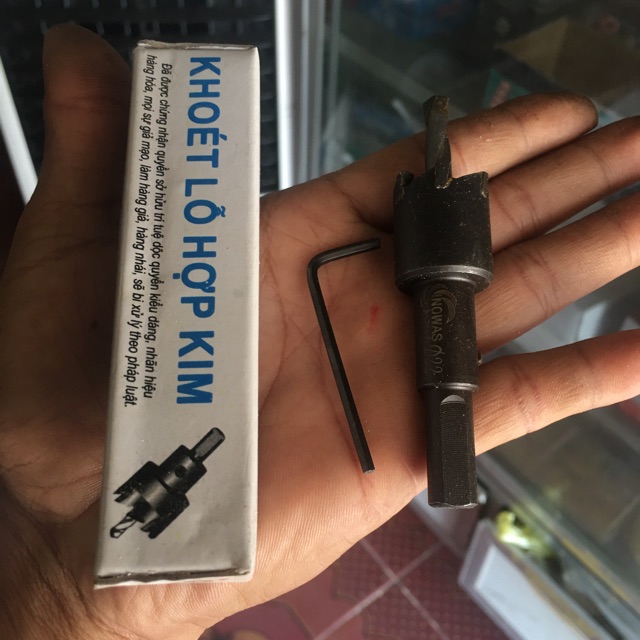 Mũi khoét hợp kim INOWAS | Mũi khoan khoét lỗ sắt – inox – thép | Siêu bén – bền –  không mẻ