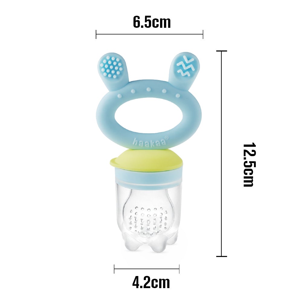 Mô tả Túi Nhai Ăn Dặm Chống Hóc Cao Cấp Cho Bé Silicone Haakaa, New Zealand. Núm Size L - 7