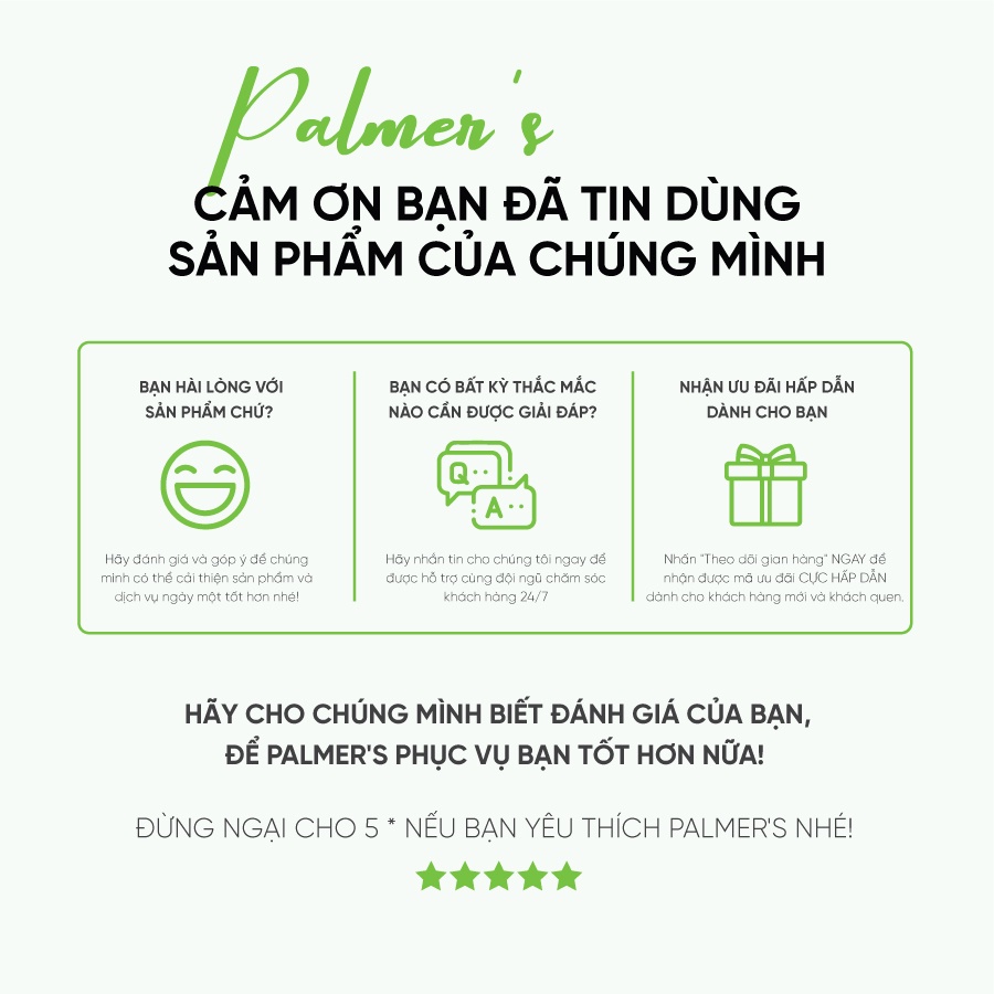 Review dầu Palmer's
