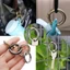 Móc chìa khóa mùa xuân O-ring màu vàng đen bạc, làm từ hợp kim kẽm mạ bền đẹp