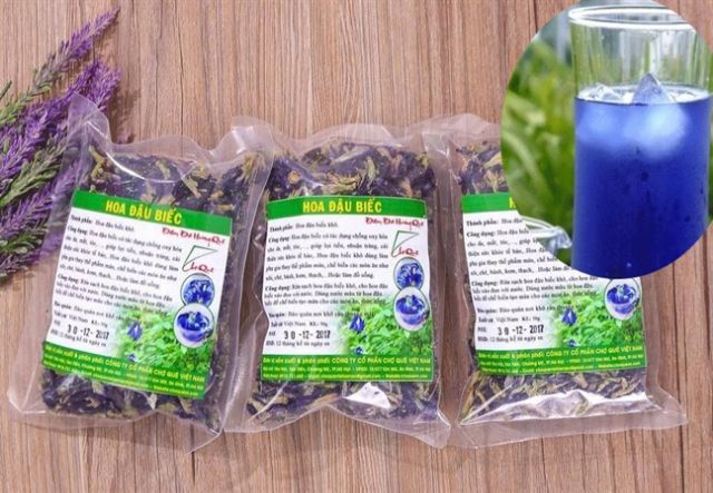 FREESHIP/Hoa Đậu Biếc Sấy Khô/Uống Là Mê(50g)