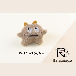 Ghim cài balo, túi gấu bông, huy hiệu cài balo siêu dễ thương |Shop Rô Handmade