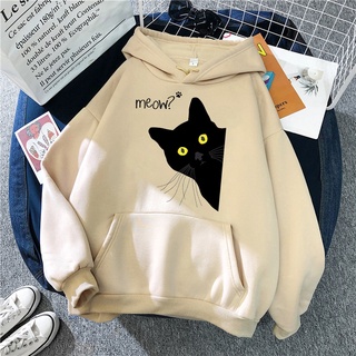 Áo hoodie Nam Nữ Unisex in hình Mèo Meo Meo